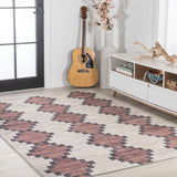 Timantii Modern Trellis Kilim Area Rug