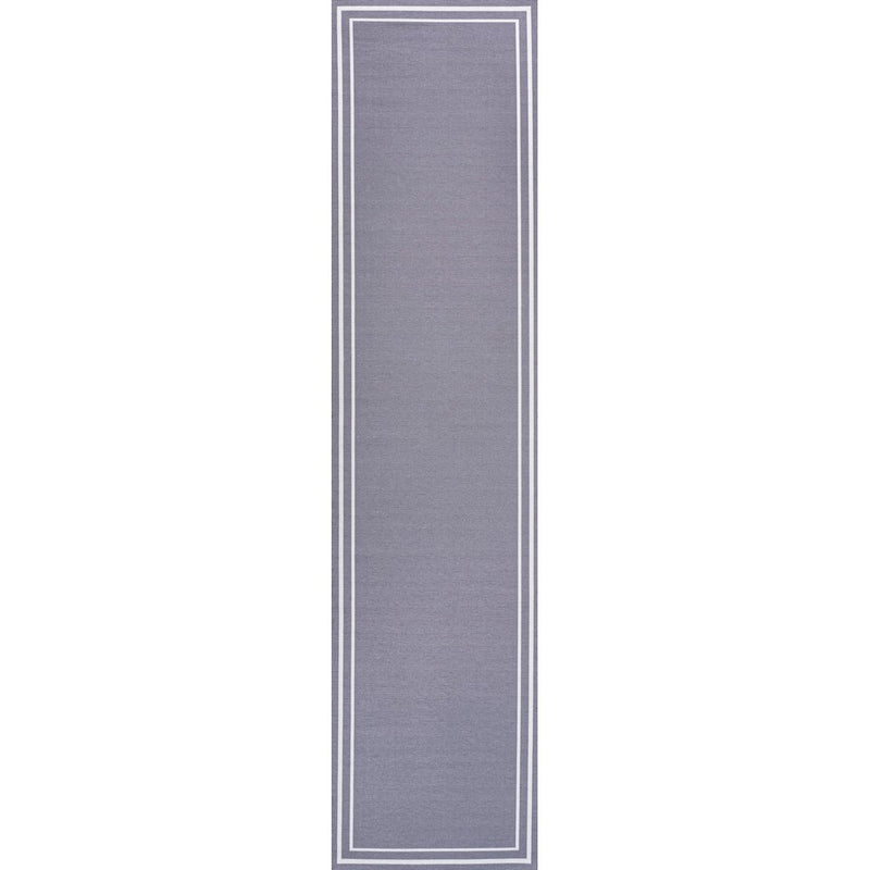Sloane Classic 2-stripe Border Washable Area Rug