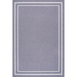 Sloane Classic 2-stripe Border Washable Area Rug