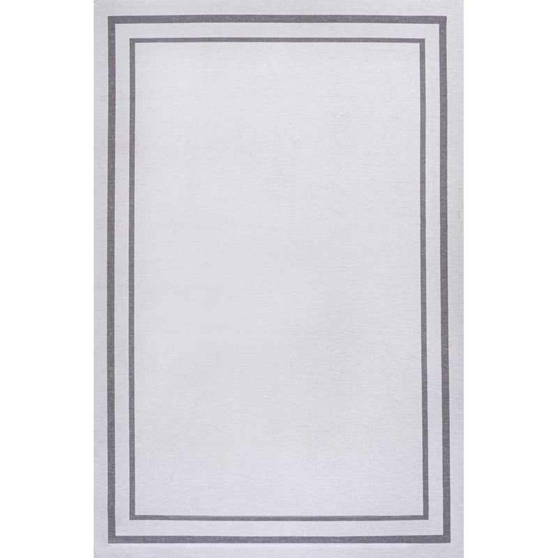 Sloane Classic 2-stripe Border Washable Area Rug