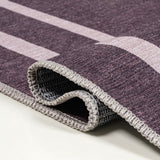 Sloane Classic 2-stripe Border Washable Area Rug