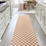 Ainsley Modern Cottage Checkerboard Washable Area Rug