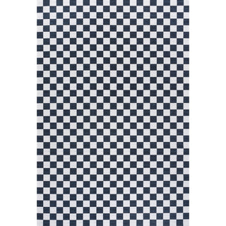Ainsley Modern Cottage Checkerboard Washable Area Rug