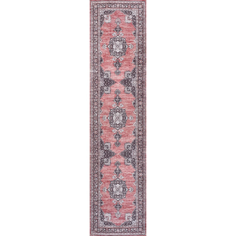 Bausch Bohemian Distressed Chenille Machine-washable Area Rug