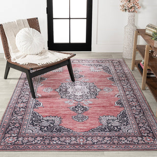 Bausch Bohemian Distressed Chenille Machine-washable Area Rug
