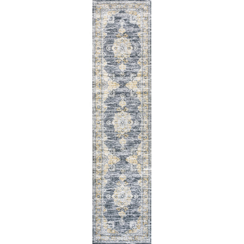 Bausch Bohemian Distressed Chenille Machine-washable Area Rug
