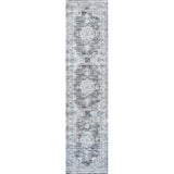 Bausch Bohemian Distressed Chenille Machine-washable Area Rug
