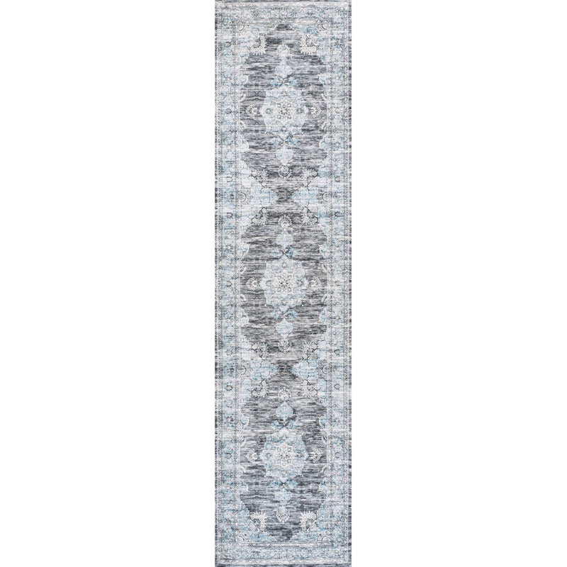 Bausch Bohemian Distressed Chenille Machine-washable Area Rug