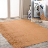 Twyla Classic Solid Low-Pile Machine-Washable Area Rug