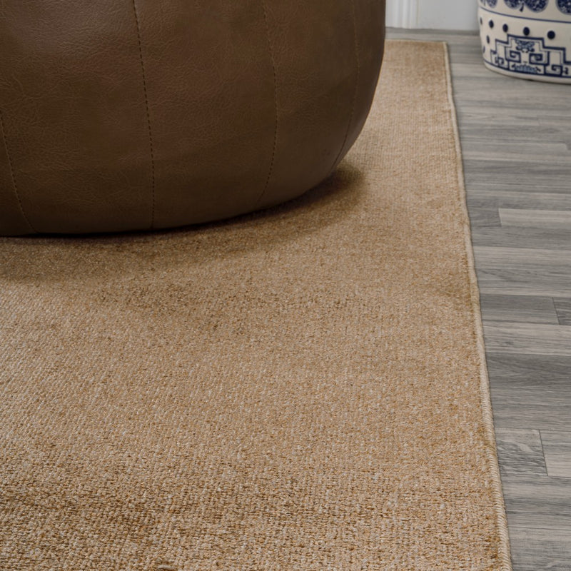 Twyla Classic Solid Low-Pile Machine-Washable Area Rug