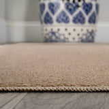 Twyla Classic Solid Low-Pile Machine-Washable Area Rug