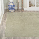 Twyla Classic Solid Low-Pile Machine-Washable Area Rug