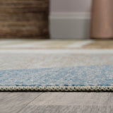 Algae Abstract Glam Botanical Machine-washable Area Rug
