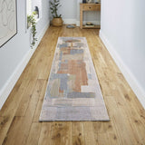 Weaver Abstract Coastal Watercolor Machine-washable Area Rug