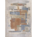 Weaver Abstract Coastal Watercolor Machine-washable Area Rug