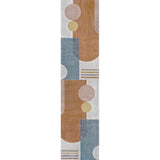 Slinger Modern Kids & Novelty Collage Machine-washable Area Rug