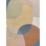 Pebble Geometric Kids & Novelty Machine-washable Area Rug