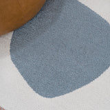 Riley Abstract Coastal Kids & Novelty Machine-washable Area Rug