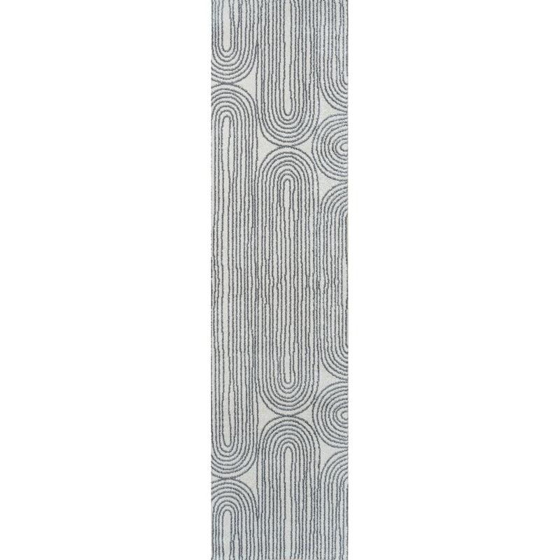 Doodle Contemporary Glam Geometric Machine-washable Area Rug