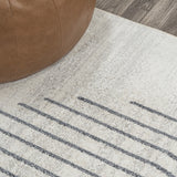 Kallax Geometric Modern Low-Pile Machine-Washable Area Rug