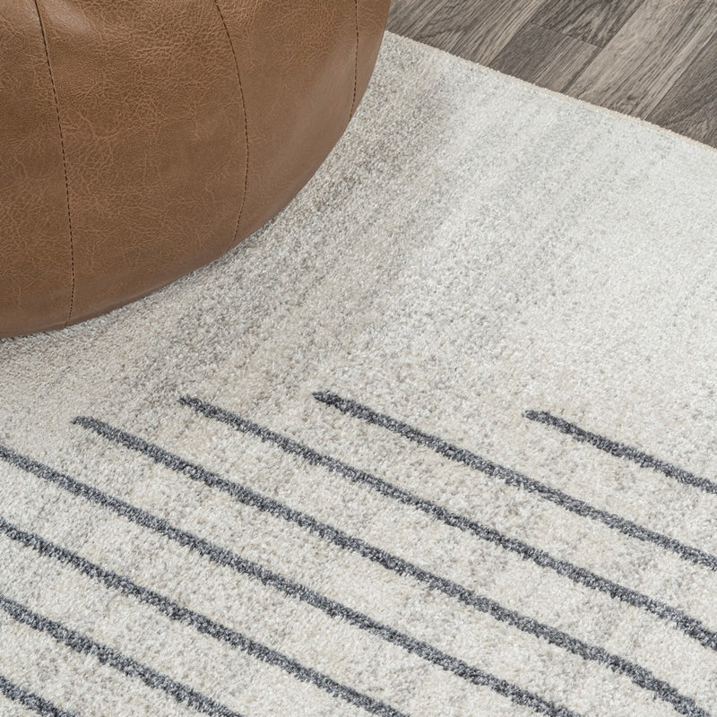 Kallax Geometric Modern Low-Pile Machine-Washable Area Rug