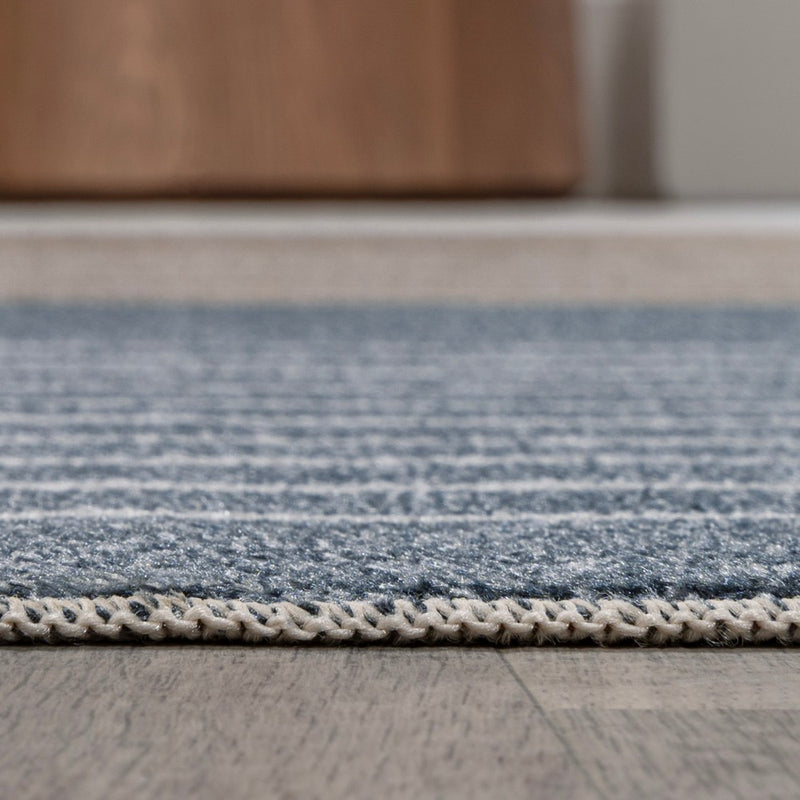 Arches Contemporary Minimalist Machine-washable Area Rug