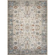 Hiero Persian Border Low-Pile Machine-Washable Area Rug
