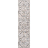 Edith Distressed Medallion Low-Pile Machine-Washable Area Rug