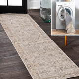 Koda Vintage Native American Medallion Machine-washable Area Rug