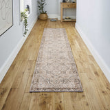 Koda Vintage Native American Medallion Machine-washable Area Rug