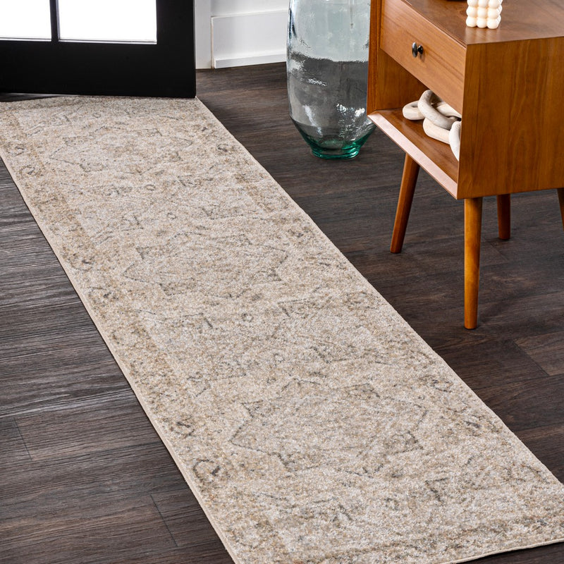 Koda Vintage Native American Medallion Machine-washable Area Rug