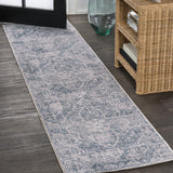 Shaii Global Medallion Low-Pile Machine-Washable Area Rug