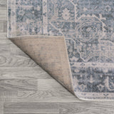 Shaii Global Medallion Low-Pile Machine-Washable Area Rug
