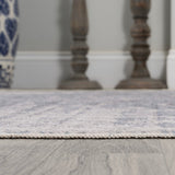 Shaii Global Medallion Low-Pile Machine-Washable Area Rug
