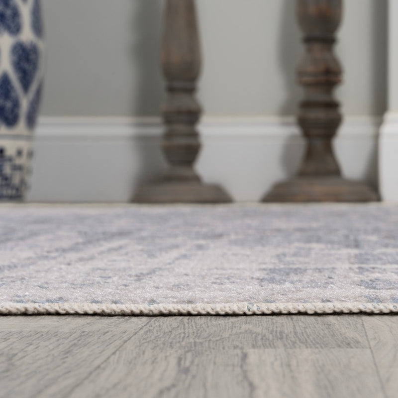 Shaii Global Medallion Low-Pile Machine-Washable Area Rug