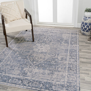 Shaii Global Medallion Low-Pile Machine-Washable Area Rug