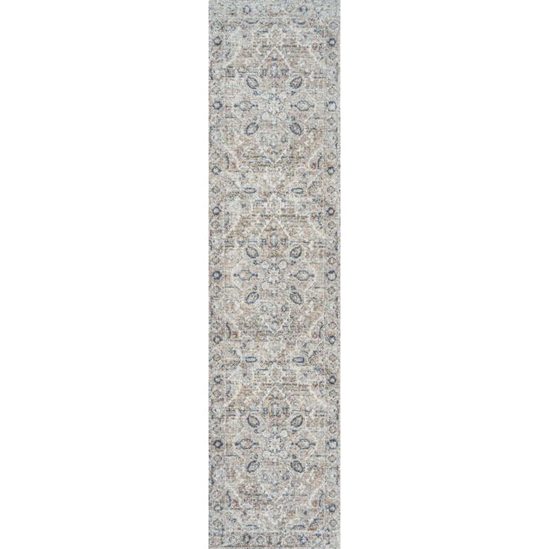 Shaii Global Medallion Low-Pile Machine-Washable Area Rug