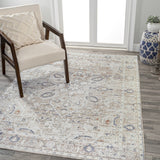Shaii Global Medallion Low-Pile Machine-Washable Area Rug
