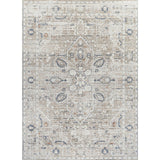 Shaii Global Medallion Low-Pile Machine-Washable Area Rug