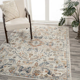 Shaemus Bohemian Medallion Low-Pile Machine-Washable Area Rug