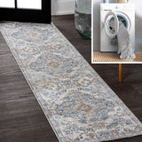 Shaemus Bohemian Medallion Low-Pile Machine-Washable Area Rug