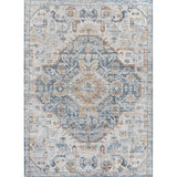 Shaemus Bohemian Medallion Low-Pile Machine-Washable Area Rug
