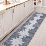 Peyton Minimalist Geometric Totem Non-slip Machine-washable Area Rug