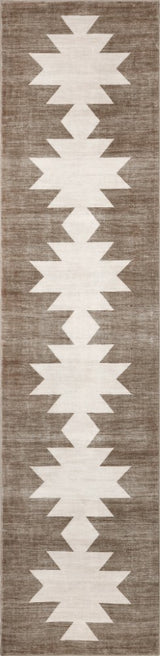 Peyton Minimalist Geometric Totem Non-slip Machine-washable Area Rug