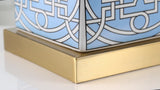 Catherine 22" Ceramic/Metal Ginger Jar LED Table Lamp