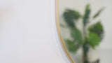 Milly 24 in. W x 36 in. H Medium Oval Metal Framed Wall Mirror