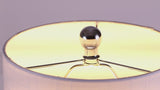 Abner 21" Glass Modern Contemporary USB Charging LED Table Lamp Set 2