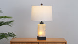 Eloise 23" Alabaster/Metal LED Table Lamp