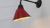 Croydon 9.63"  Farmhouse Industrial Indoor/Outdoor Iron LED Gooseneck Arm Outdoor Sconce
