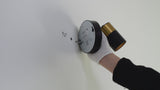 Paola 6" 1-Light Modern Adjustable Head Integrated Dimmable LED Rechargeable Wall Spotlight with Touch Sensor